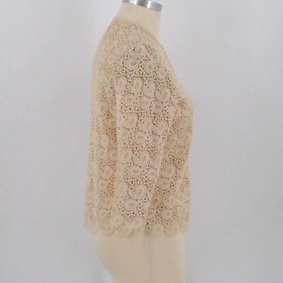 Vintage Saint Laurent Lace Blouse - Picture 2 of 6